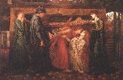 Dante Gabriel Rossetti Dantes Dream Germany oil painting artist